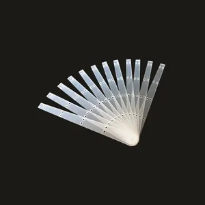 Clear Acryl Hand Fan Notenbalken Custom Acryl Fan Notenbalken