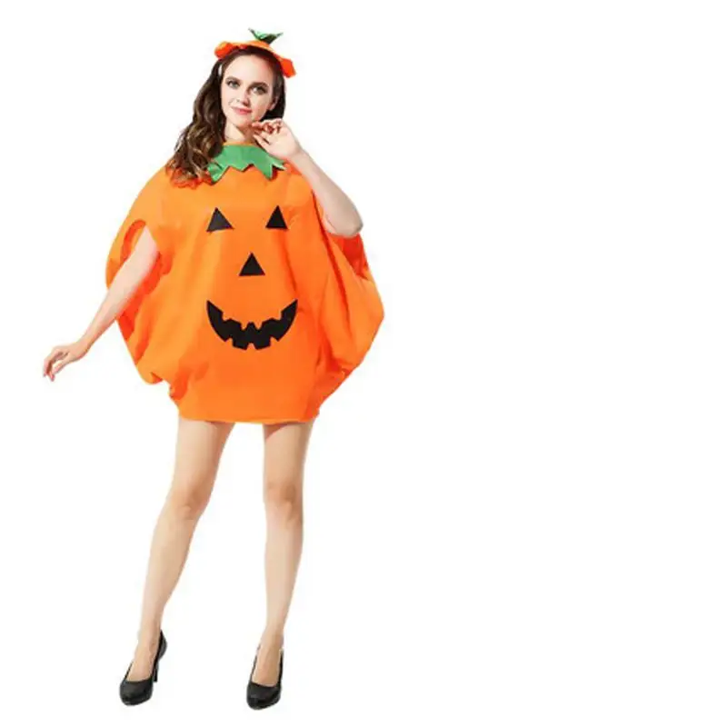 Traje de calabaza para fiesta de Halloween, conjunto de disfraz de calabaza para niños y adultos, el más barato, 2022
