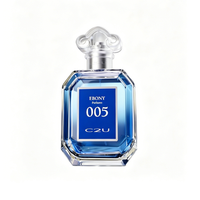 Flacon de parfum arabe miniature de 50 ml de haute qualité pour homme, parfum boisé, eau de parfum liquide longue durée, vaporisateur moderne