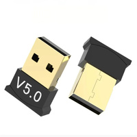 Adaptateur USB 5.3 Émetteur-récepteur sans fil pour haut-parleur audio de voiture, souris, clavier - Portée de 10 m, sans pilote
