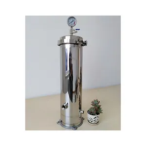 stainless steel coalesing water filter housing 10 inch chemical machinery equipment filter