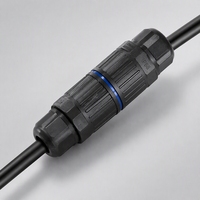 Boîte de jonction étanche IP68 pour extérieur, connecteur de câble électrique à 2 voies, connecteurs de fils à levier remplaçables pour AWG 28-12