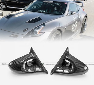 สำหรับนิสสัน Z34 370Z Aero กระจก Fairlady Z 370Z กระจกมองข้าง GND สไตล์ (ขวามือไดรฟ์) - Product Image 1