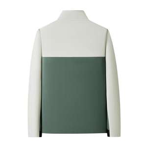 Veste coupe-vent légère à la mode pour hommes manteau en polyester écologique Logo élégant imperméable respirant transfert de chaleur - Product Image 5