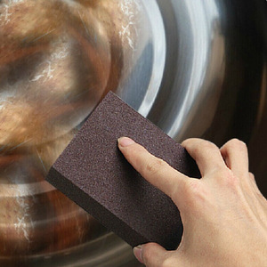 Éponge abrasive en nano-diamant, forme rectangulaire, pour le nettoyage de la cuisine, élimination des brûlures, de la rouille et des taches. - Product Image 1