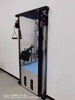 Máquina Smith para Gimnasio, Montada en la Pared, Doble Función, Entrenador de Dominadas de Pie