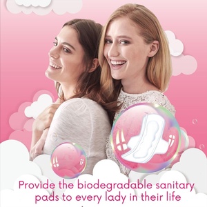 <span class=keywords><strong>Toallas</strong></span> Sanitarias de Bambú Orgánico al por Mayor para Mujer, Cómodas, Transpirables, con Alas, Protectores Femeninos con Protección Anti-Fugas y Súper Absorbencia - Product Image 6