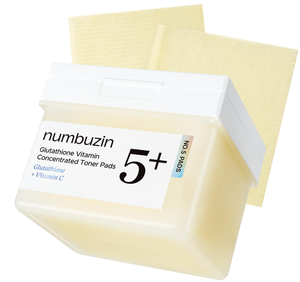 Pads Tonifiants Concentrés No5 au Glutathion et aux Vitamines, Éclaircissants et Correcteurs de Taches Brunes pour le Visage - Product Image 1