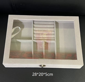 Rectangle Velvet <b>Jewelry</b> <b>Box</b> Organizer Luxury <b>Jewelry</b> <b>Box</b> <b>Jewelry</b> Packaging <b>Box</b> <b>Jewelry</b> <b>Gift</b> <b>Box</b> Velvet Travel <b>Jewelry</b> <b>Box</b> - Product Image 5