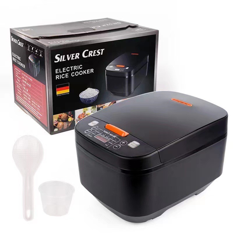 Silver Crest 5L automatique Smart Digital Touch LCD Multi antiadhésif Silver Crest Home Electric Digital Rice Cooker en stock