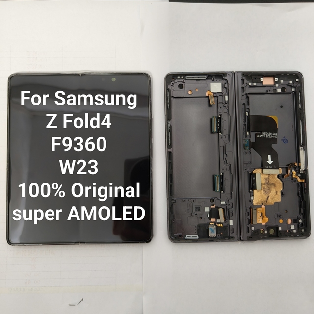 Mobile Phone Lcds for Samsung Z Fold2 Fold3 Fold4 W23 Fold5 Fold6 Fold7 Touch Screen Lcd Display Original AMOLED for Replacement