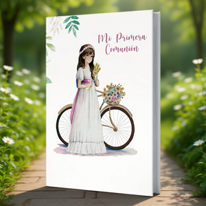 Libro Mi Primera Comunión 24x29cm Impresión Digital Evento Religioso Infantil Elegante - Product Image 3