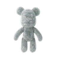 DIY Diamant Peinture Violent Ours Strass Mosaïque Fait Main Ours Artisanat voiture intérieur accessoires mignon décoration cadeau