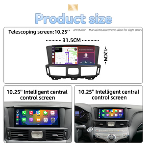 Infiniti Q70 2013-2019年式対応 10.25インチ 8コア Android 13システム搭載 車載DVDプレーヤー マルチメディア<span class=keywords><strong>GPS</strong></span>ナビゲーション - Product Image 3