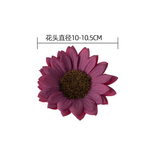 Cabeza de Girasol Artificial Xiao Mo, Flor Artificial de Alta Simulación, Decoración para Bodas, Manualidades, Decoración del Hogar, Venta al por Mayor Transfronteriza - Product Image 4