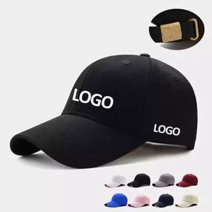 Casquette unisexe personnalisée en coton lavé avec broderie 3D, impression sérigraphiée, fermeture ajustable à l'arrière, 6 panneaux, visière incurvée de luxe - Product Image 2