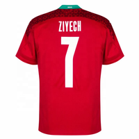 Maillot de football de l'équipe nationale du Maroc pour la saison 2021 2022 2023, personnalisable, qualité thaïlandaise