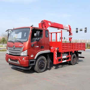 Precio de fábrica: Grúa telescópica Foton Rowor de 6 y 8 toneladas, grúa de camión 4x2 de 5 toneladas en venta - Product Image 2