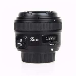 Yongnuo Yn35mm 1:2 F2.0 Af/MF lente para F Af/MF fijo Prime <span class=keywords><strong>Anto</strong></span> Yn35mm F2n montaje Dslr cámaras gran angular - Product Image 3