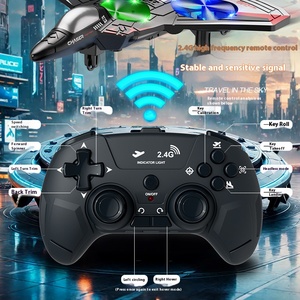 Bjq OEM 2.4G EVA Điều Khiển Từ Xa Bọt Máy Bay Chiến Đấu Đầy Màu Sắc Đèn LED Ứng Dụng Điều Khiển RC Tàu lượn Bay Đồ Chơi Đóng Thế Tính năng Sạc Cho - Product Image 3