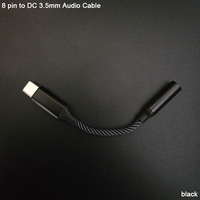 Cables de Audio de 8 Pines IOS a 3.5mm DC, Decodificación Digital con Chips C100 Originales, Estéreo de Alta Fidelidad, Listos para Usar