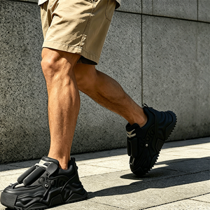 Sneakers de luxe unisexes, cuir véritable, chaussures de mode streetwear haut de gamme, chaussures décontractées, chaussures clunky, chaussures pour papa, pour hommes <span class=keywords><strong>et</strong></span> femmes - Product Image 1