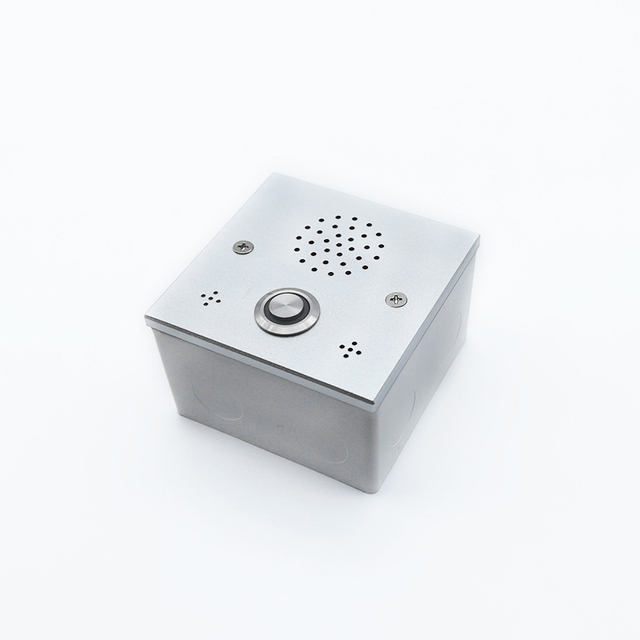 Outdoor SIP Intercom Video IP Phone Call Station Auto-Dial SOS Emergency Telephone Broadcast System 1-Line 2W Speaker