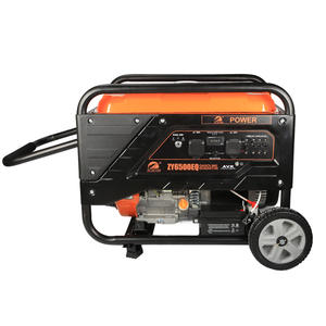 Zhizhiyuan <span class=keywords><strong>Generator</strong></span> bensin portabel, <span class=keywords><strong>Generator</strong></span> bensin portabel 220V/380V bingkai terbuka otomatis 3KW 5kW 6KW 8W 8.7W industri rumah tangga 240V - Product Image 2
