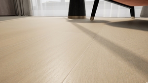 Suelo de Madera de Roble Blanco Multicapa de Diseño Europeo Moderno, Acabado Cepillado, Sistema de Click, Fácil Instalación Flotante - Product Image 5