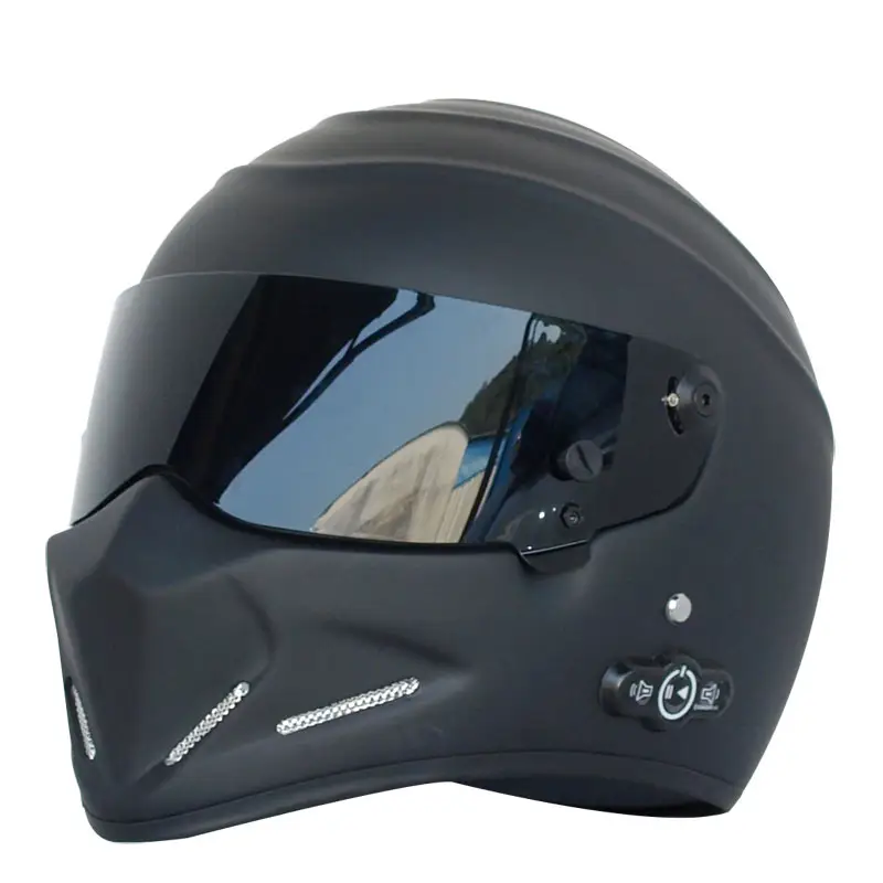 Casque de moto intégral FRP Casque de motocross DOT pour Top Gear Le casque STIG pour visière SIMPSON 5 couleurs