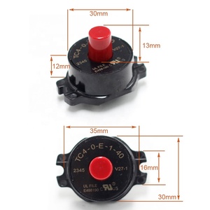 <span class=keywords><strong>Disjoncteur</strong></span> à réarmement manuel unipolaire <span class=keywords><strong>Type</strong></span> rond Base vis montage protecteur de surcharge pour moteur - Product Image 2