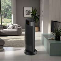 Chauffage soufflant électrique Chauffage d'hiver Offre Spéciale Protection contre la surchauffe Effet de flamme Chauffe-tour électrique Salle de bain PTC Céramique 2KW 2000W