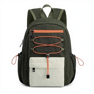 Mochila Pequeña y Ligera de 10L <span class=keywords><strong>para</strong></span> Viajes, Senderismo y Uso Diario, <span class=keywords><strong>para</strong></span> <span class=keywords><strong>Hombres</strong></span> y Mujeres, en Verde Oscuro y Beige - Product Image 1