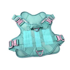 حزام كلاب متين بألوان مخصصة، سترة كلاب قابلة للتنفس من قماش أكسفورد مع 4 مشابك معدنية، حزام كلاب تكتيكي قتالي - Product Image 4