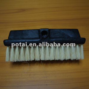 Cañón de espuma para lavado de coches con boquilla ajustable Cerdas de PVC de alta presión y cepillo rígido de 10 pulgadas - Product Image 1