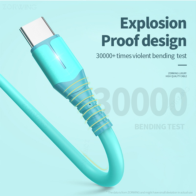 Data Cable Factory With Working Light Cable Usb Reutilizable DDP Usb to C Type Cable Quick Charge