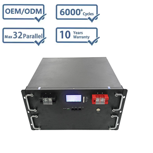 Batterie au lithium LiFePO4 à décharge profonde haute tension 24V 48V 51.2V 100Ah 200Ah 300Ah 400Ah 500Ah pour stockage d'énergie solaire montée sur rack - Product Image 1