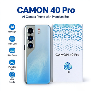 Teléfono Inteligente Camon 40 Pro 5G de 16G+1TB, Precio de Fábrica, Original Desbloqueado, Teléfono Móvil 4G/5G con Doble Tarjeta SIM, Cámara Trasera de 108MP HD - Product Image 1