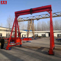 Chine vente chaude faisceau unique petite mini grue à portique portable 1.5 tonnes 2 tonnes 3 tonnes prix