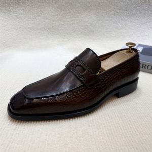 Nuevo Modelo 2026: Zapatos Formales de Cuero para Hombre - Botines de Piel de Vacuno de Primera Calidad para Boda y Negocios - Con Cordones, Antiestáticos, Hechos a Mano - Product Image 6