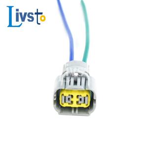 ขั้วต่อสายไฟรถยนต์แบบกันน้ำ IP67 2 ขา ตัวเมีย สีเทา ทำจาก PVC ทองแดงแท้ สำหรับรถยนต์และอุปกรณ์อิเล็กทรอนิกส์ รุ่น DJ70240A-1.5-21 - Product Image 2