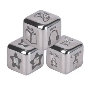 2023 Factory Direct Supply auf Lager Günstigste Metal Custom Dice Games