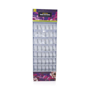 ชั้นวางโชว์เมล็ดดอกไม้แบบพกพา เป็นมิตรกับสิ่งแวดล้อม เหมาะสำหรับร้านค้าปลีก ซูเปอร์มาร์เก็ต ใช้สำหรับจัดแสดงสินค้า - Product Image 2