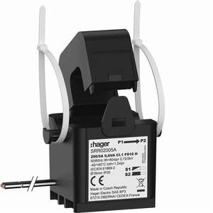 SRR02005A Trasformatore di corrente a nucleo diviso Hagers personalizzabile 200/5 A classe 1 - Product Image 1
