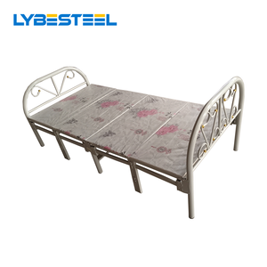 Lits en métal pliants <span class=keywords><strong>pas</strong></span> chers à 4 positions pour la chambre à coucher, adultes, enfants, <span class=keywords><strong>lit</strong></span> simple <span class=keywords><strong>avec</strong></span> cadre de base <span class=keywords><strong>et</strong></span> <span class=keywords><strong>matelas</strong></span> - Product Image 1
