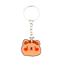 Porte-clés en acrylique personnalisé pour anime et doujin, transparent, imprimé recto-verso, avec figurine manga, cadeau personnalisé pour fans, vente en gros, direct usine