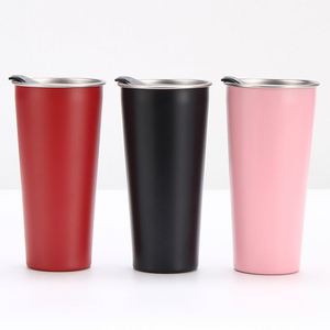 แก้วของขวัญธุรกิจแบบกำหนดเอง - แก้วกาแฟสแตนเลสมีฝาปิด - Product Image 3
