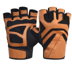 Gants de sport pour hommes en coton et cuir, logo personnalisé imprimé, pour musculation, entraînement, sport, voyage, couleur personnalisée, toutes tailles - Product Image 4