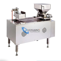 Machine semi-automatique de dépôt de biscuits machine commerciale de fabrication de crêpes dorayaki de gâteau de biscuit