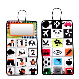 Espejo <span class=keywords><strong>para</strong></span> Bebé en Blanco y Negro, Juguetes <span class=keywords><strong>de</strong></span> Estimulación Visual, Juguete <span class=keywords><strong>para</strong></span> el Tiempo Boca Abajo del Bebé - Product Image 2